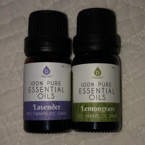 2 Diffuser Essential Oils Lavender +Lemongrass LOT